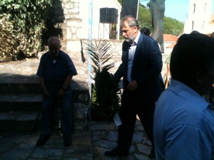 Καταθεση στεφάνου 2015 Μαραθος